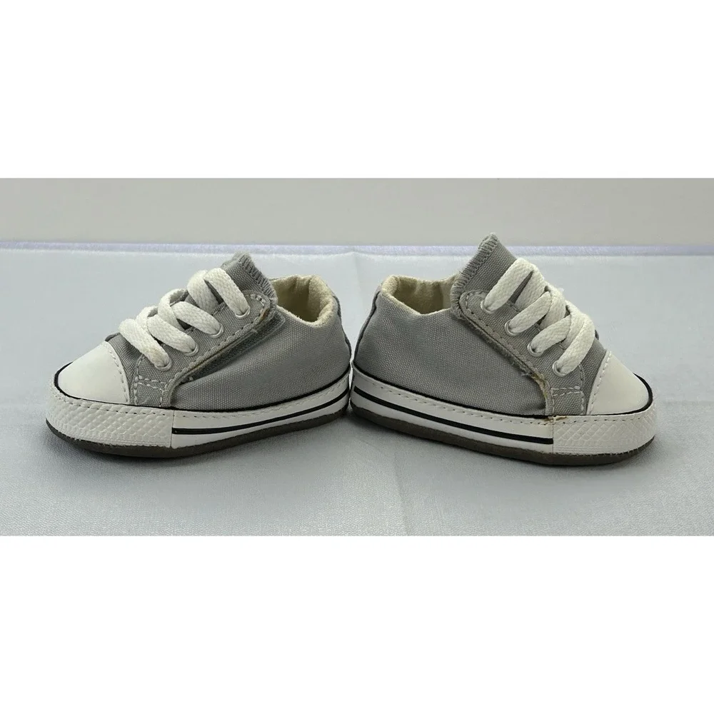 Converse Chuck Taylor All Star Cribster Baby Shoes US 1 Wolf Gray 865159C